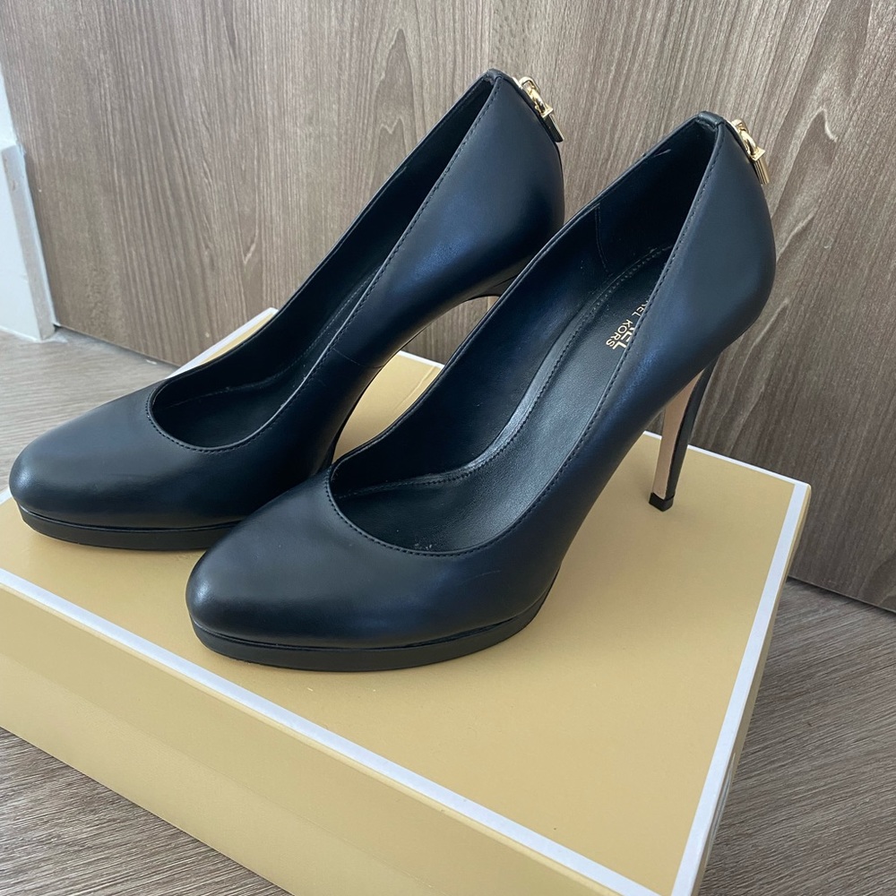 Black MK Heels